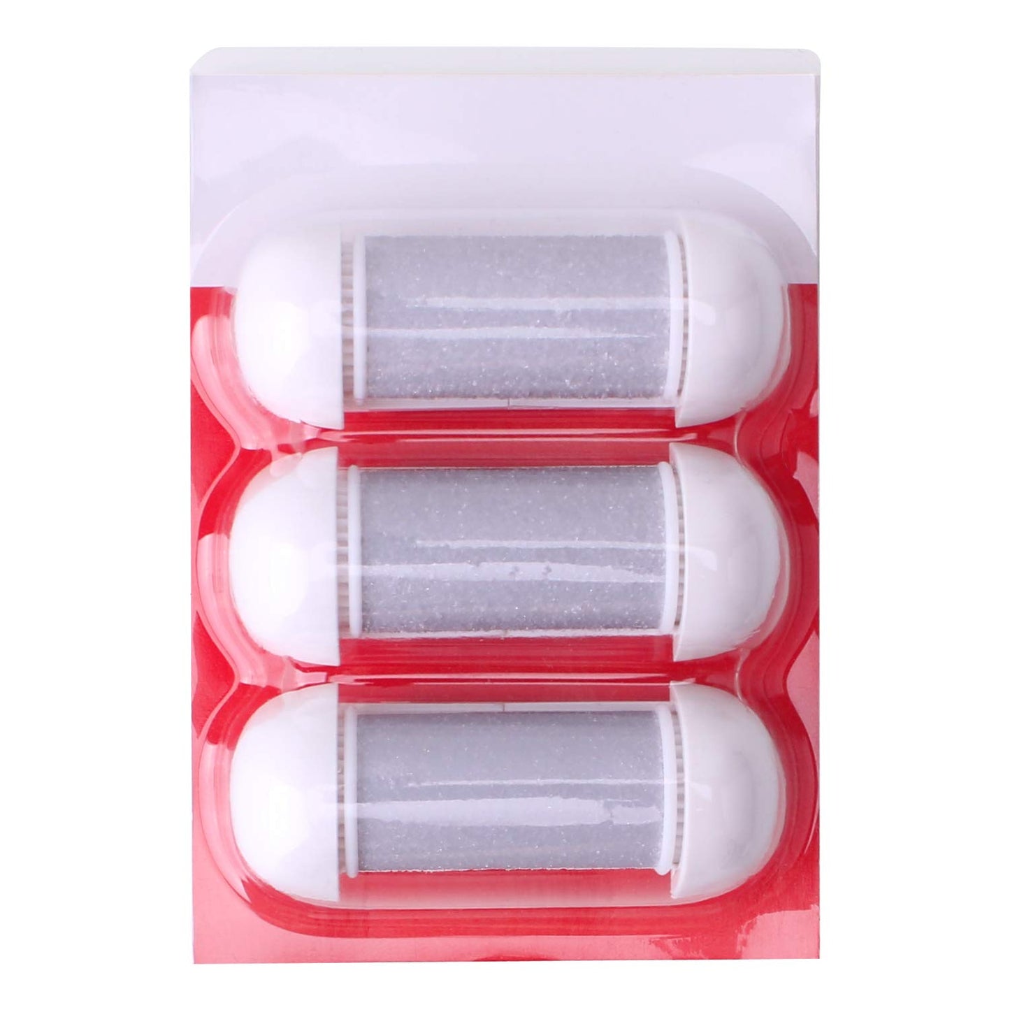 Electric Callus Remover Refill,Elmchee Perfect Refill 3 Same Rough Replacement Rollers Professional Feet Care Grinding Heads Pack of 3 (Grey) Health & Beauty > Personal Care > Foot Care Elmchee   