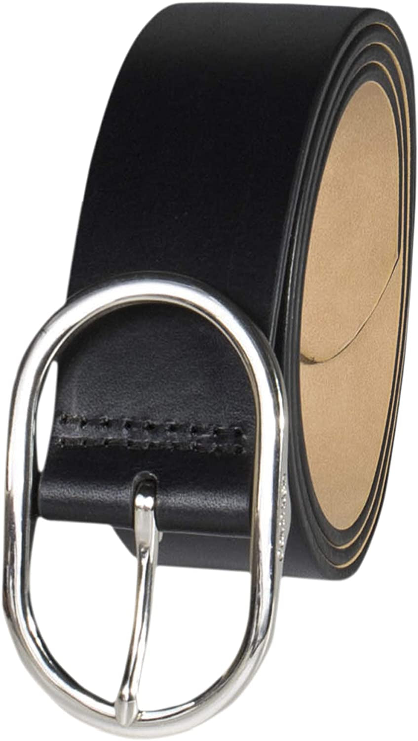 Calvin Klein Women'S Dress Casual Fashion Belts and Belt Bags Apparel & Accessories > Clothing Accessories > Belts Calvin Klein Black Center Bar Large 