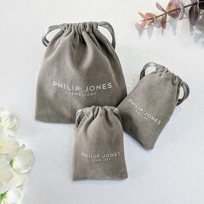 Sterling Silver Friendship Quote Star Earrings Apparel & Accessories > Jewelry > Earrings Philip Jones   