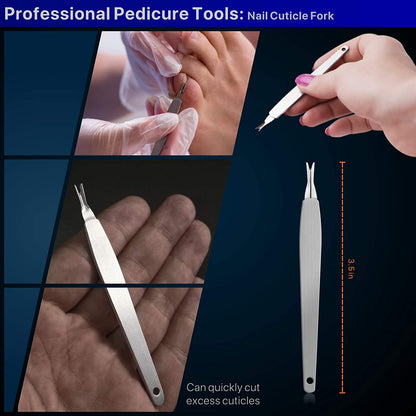 Ingrown Toenail Tool Kit 6PCS, Ingrown Toenail File and Lifter Double Sided, Sterilizable Stainless Steel Material,Pedicure Tools Professional Health & Beauty > Personal Care > Cosmetics > Cosmetic Tools > Nail Tools konovo   