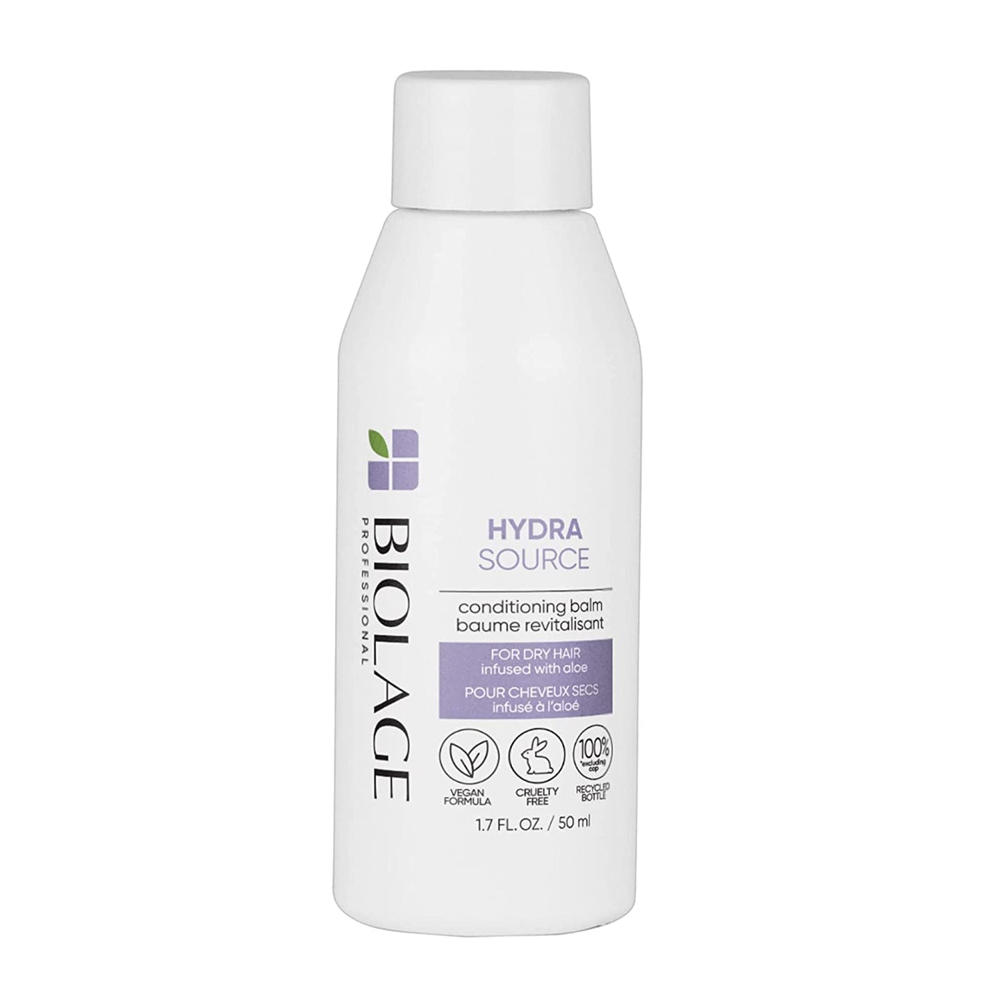 BIOLAGE Hydra Source Conditioning Balm | Hydrates, Nourishes & Restores Shine | for Dry Hair | Sulfate, Paraben & Silicone-Free | Vegan Health & Beauty > Personal Care > Hair Care BIOLAGE 1.7 Fl Oz (Pack of 1)  