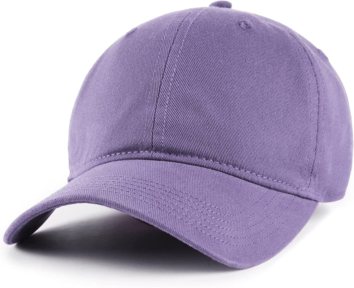 Men and Women Vintage Washed Distressed Cotton Baseball Cap Plain Blank Adjustable Classic Baseball Hat Cap Apparel & Accessories > Clothing Accessories > Hats KYLIE MAX   