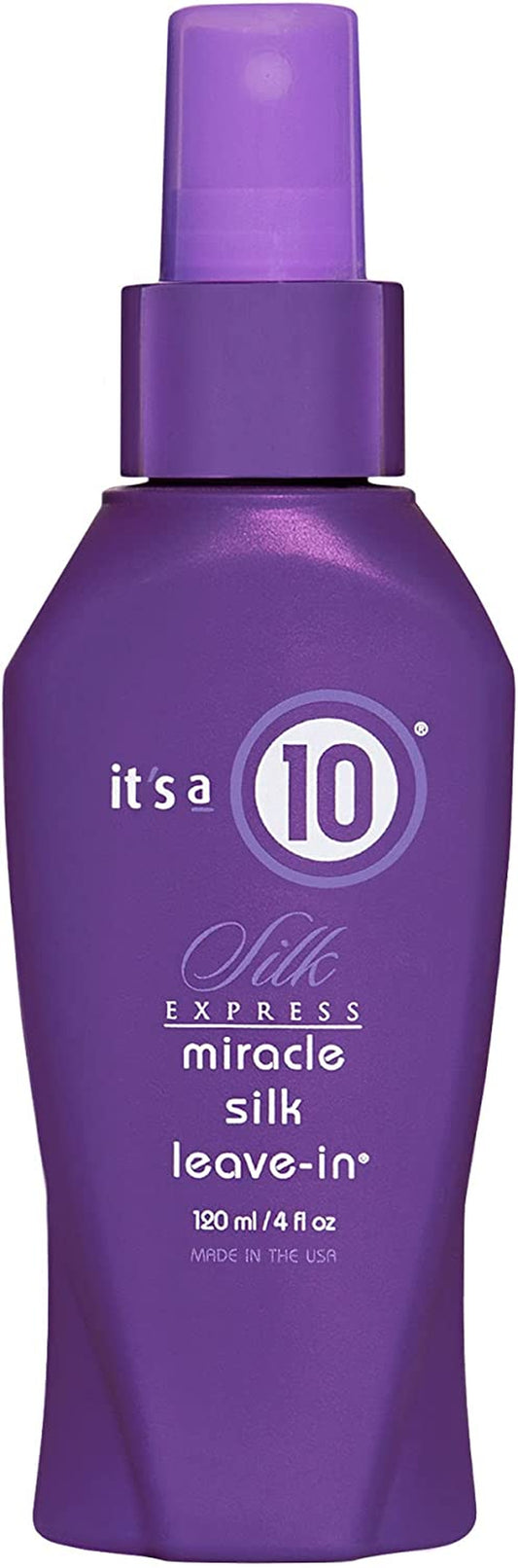 It'S a 10 Haircare Silk Express Miracle Silk Leave-In Product, 4 Fl. Oz. Health & Beauty > Personal Care > Hair Care It's a 10 Haircare   