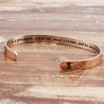 Joycuff Inspirational Bracelets for Women Motivational Gift for Her Sister Mom Daughter Friend Christmas Birthday Thanks Giving Gifts Jewelry for Women Apparel & Accessories > Jewelry > Bracelets LEIFAN JEWELRY   