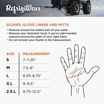 Refrigiwear Fleece Lined Fiberfill Insulated Softshell Convertible Mitten Gloves Apparel & Accessories > Clothing Accessories > Gloves & Mittens RefrigiWear   