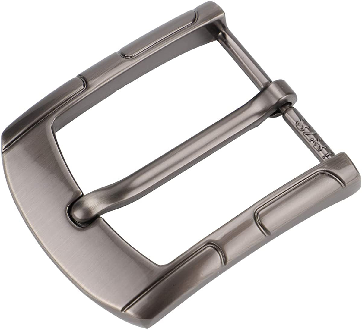 Mcfanbe 1.5 Inches (38-40 Mm) Belt Buckle Single Prong Square Replacement Buckle for Men Women Belt Apparel & Accessories > Clothing Accessories > Belt Buckles McFanBe Grey01  