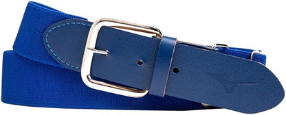 Mizuno Classic Elastic Baseball/Softball Belt | Youth and Adult Apparel & Accessories > Clothing Accessories > Belts Mizuno Royal Blue Youth OSFM 