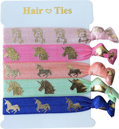 Unicorn Gifts for Girls - Unicorn Drawstring Backpack/Makeup Bag/Bracelet/Inspirational Necklace/Hair Ties (Flower Unicorn) Apparel & Accessories > Jewelry > Bracelets Doctor Unicorn   