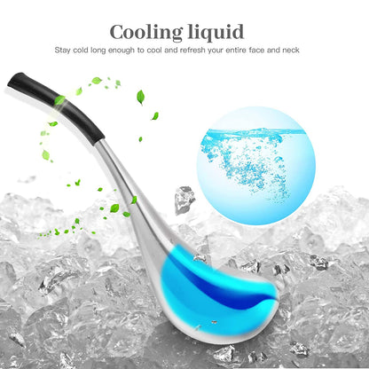 VXDAS Cryo Sticks, Stainless Steel Facial Massage,Ice Globes Cooling Roller Tool Cold for Neck Eyes anti Puff anti Aging Treatment Wands Health & Beauty > Personal Care > Cosmetics > Cosmetic Tools > Skin Care Tools VXDAS   