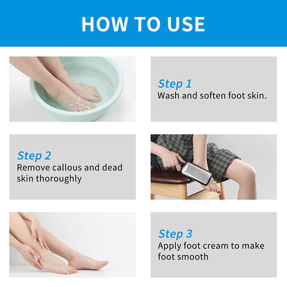Dr.Nail Callus Remover for Feet Professional Colossal Foot Rasp and Stainless Steel Foot Flie Scrubber Pedicure Tool to Foot Care Remove Hard Skin Can Be Used to Wet and Dry Feet (Large) Health & Beauty > Personal Care > Foot Care Dr.nail   