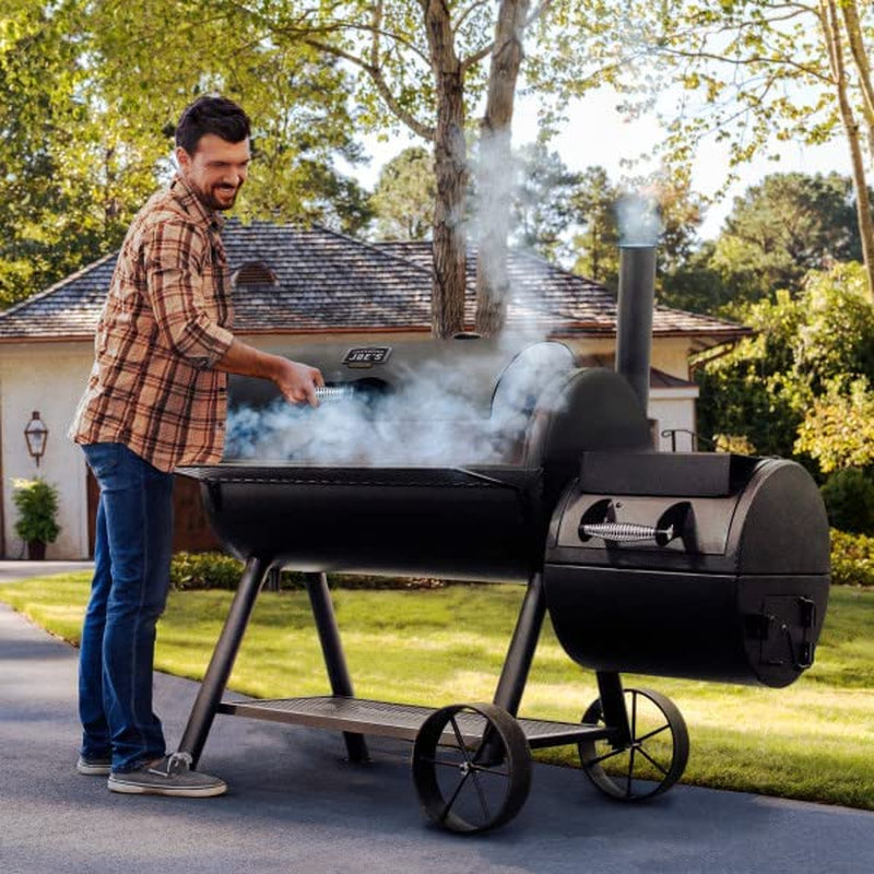 Oklahoma Joe'S Longhorn Reverse Flow Smoker, Black Apparel & Accessories > Jewelry > Body Jewelry Oklahoma Joe's   