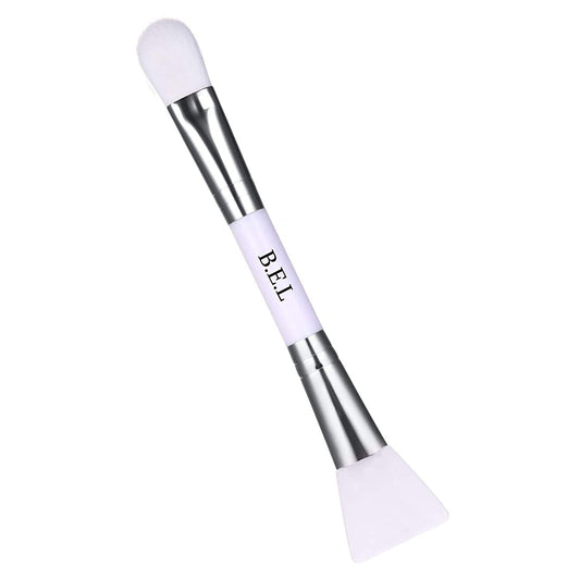 Face Mask Brush and Soft Silicone Clay Facial Mask Applicator – Dual Sided Cosmetic Beauty Tool for Makeup, Foundation, Cream, Lotion, Moisturizer, Gel, Peel, and Mud Masks by Bare Essentials Living Health & Beauty > Personal Care > Cosmetics > Cosmetic Tools > Makeup Tools Bare Essentials Living   