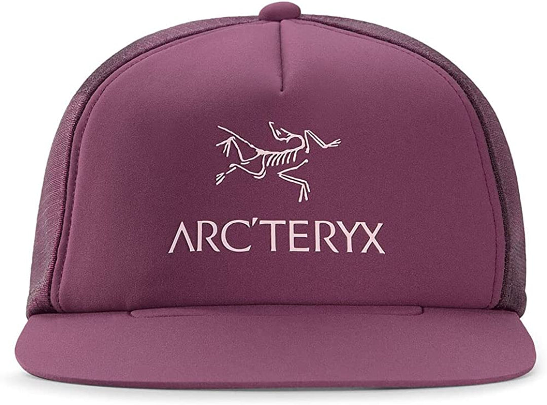 Arc'Teryx Logo Flat Brim Trucker Hat | Flat-Brim Performance Trucker Apparel & Accessories > Clothing Accessories > Hats Arc'teryx Jupiter One Size 