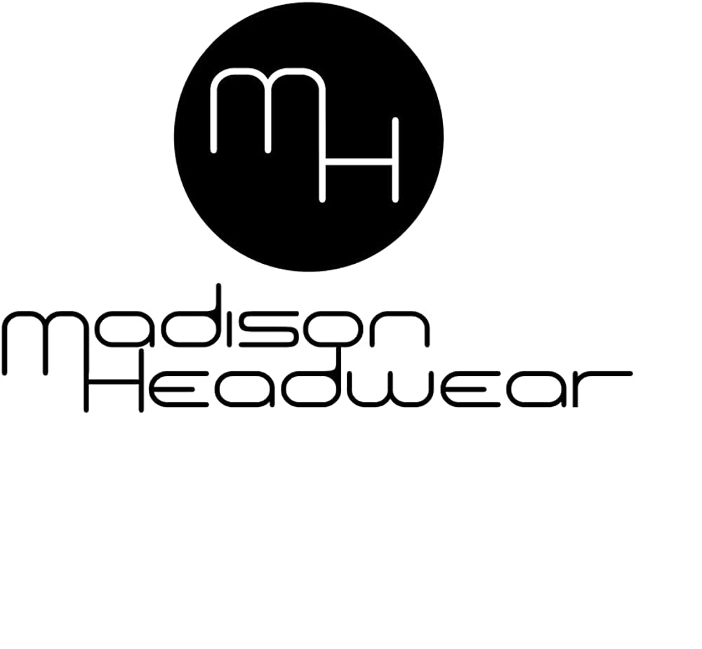 Madison Headwear Pretied Head Scarves for Women Featuring a Unique Sparkly Foil Finish and Stretchy Ribbed Fabric Apparel & Accessories > Clothing Accessories > Headwear Madison Headwear   
