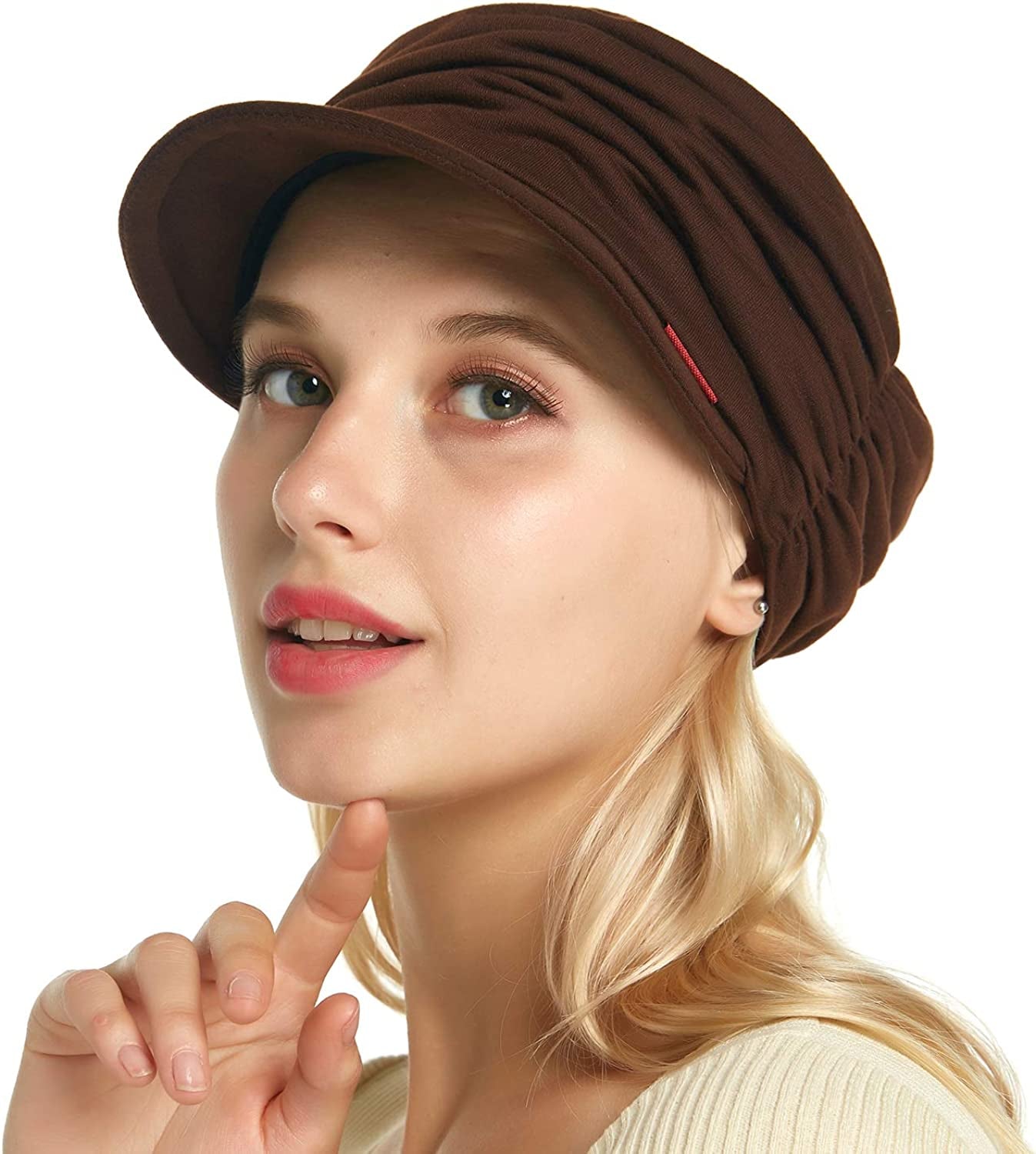 Auemdrey Fashion Hat Cap with Brim Visor for Woman Ladies, Best for Daily Use Apparel & Accessories > Clothing Accessories > Hats Auemdrey   