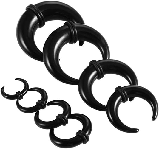 Generic 8Pcs Ear Stretching Kit Acrylic Body Piercing Kit Acrylic Tapers and Plugs Spiral Taper Tunnels Septum Horn Ear Expansions for Men Women Body Jewelry Apparel & Accessories > Jewelry > Body Jewelry Generic   