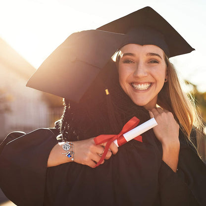 Graduation Gifts for Her 2022 Butterfly Bracelet,Inspirational Bangle with 2022 Graduation Grad Cap Mantra Quote Spread Your Wings and Fly Graduation Bracelet College Graduation Gifts for Her 2022 Apparel & Accessories > Jewelry > Bracelets Turandoss   