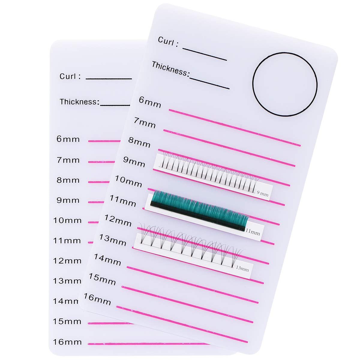 Eyelash Extension Supplies Acrylic Lashes-Holder Pad Eye Individual Lashes Makeup Tools Palette 1Pcs Lash Extension Glue Pallet Holder Card Professional Salon Use by GEMERRY Health & Beauty > Personal Care > Cosmetics > Cosmetic Tools > Makeup Tools GEMERRY   