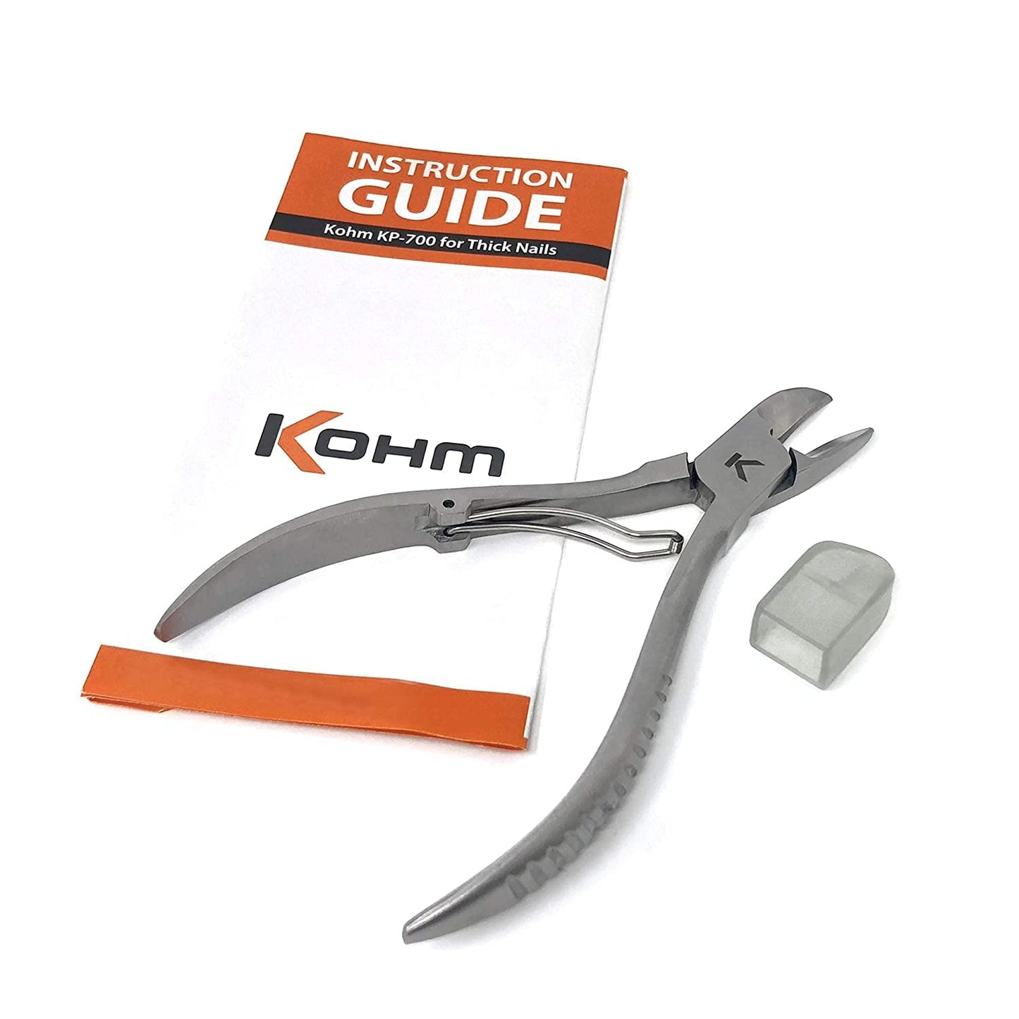 KOHM Ingrown Toenail Clippers for Thick Nails - 5" Long KP-700 Heavy Duty Stainless Steel Toe Nail Nippers Tool for Men, Women, Seniors & Adults - Professional Podiatrist Tool Health & Beauty > Personal Care > Cosmetics > Cosmetic Tools > Nail Tools wholehealthsupply   