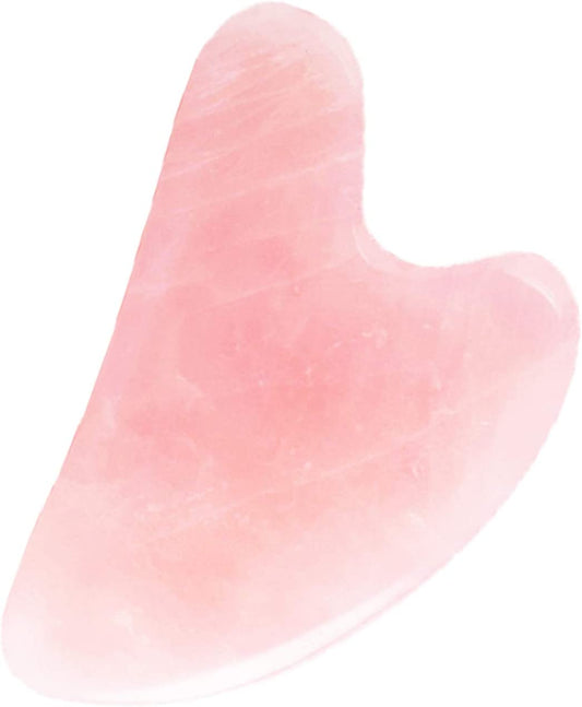 Jade Gua Sha Facial Tools- Women'S Facial Beauty Tools Natural Jade Stone Pink Scraping Board for Physical Therapy and SPA Acupuncture Therapy Used for Face, Eyes, Neck and All Parts of the Body Health & Beauty > Personal Care > Cosmetics > Cosmetic Tools > Skin Care Tools Hanzim   