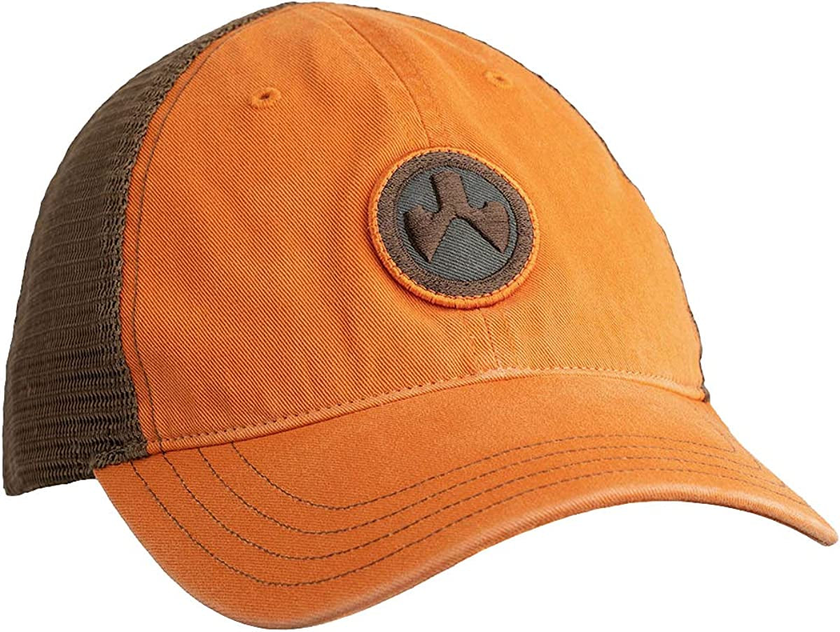 Magpul Trucker Hat Snap Back Baseball Cap, One Size Fits Most Apparel & Accessories > Clothing Accessories > Hats Magpul Garment Washed Orange/Brown One Size 