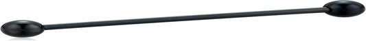 Body Candy Women'S Black Electro Plated Titanium Steel 5Mm Ball Industrial Body Piercing Barbell 14 Gauge 38Mm, One Size Apparel & Accessories > Jewelry > Body Jewelry Body Candy   