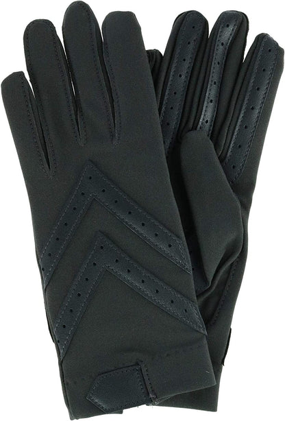 Isotoner Women'S Spandex Shortie Touchscreen Gloves Apparel & Accessories > Clothing Accessories > Gloves & Mittens isotoner Charcoal Large-X-Large 
