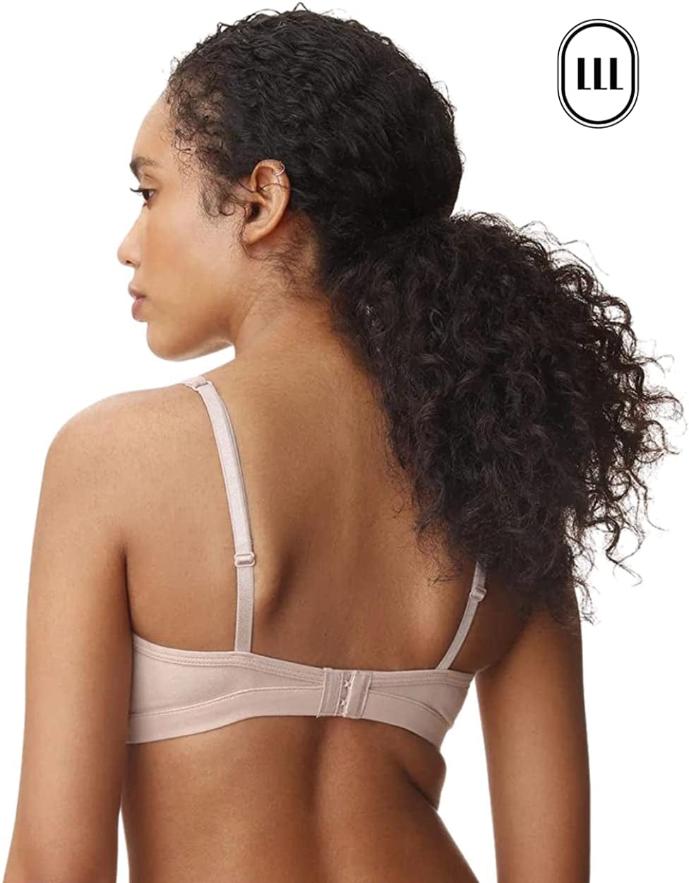 Delilah - Women’S Organic Cotton Wireless T-Shirt Bra, Removable Pads - AAA, AA, a for Small Boobs - Tagless
