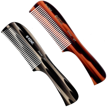 Kent 10T Large Wide Tooth Comb - Rake Comb Hair Detangler / Wide Tooth Comb for Curly Hair - Beard Combs/Hair Comb Hair Care Detangling Comb - Hair Comb for Men Hair Supplies - Natural Hair Comb Set Health & Beauty > Personal Care > Hair Care KENT Combo 2 PACK 
