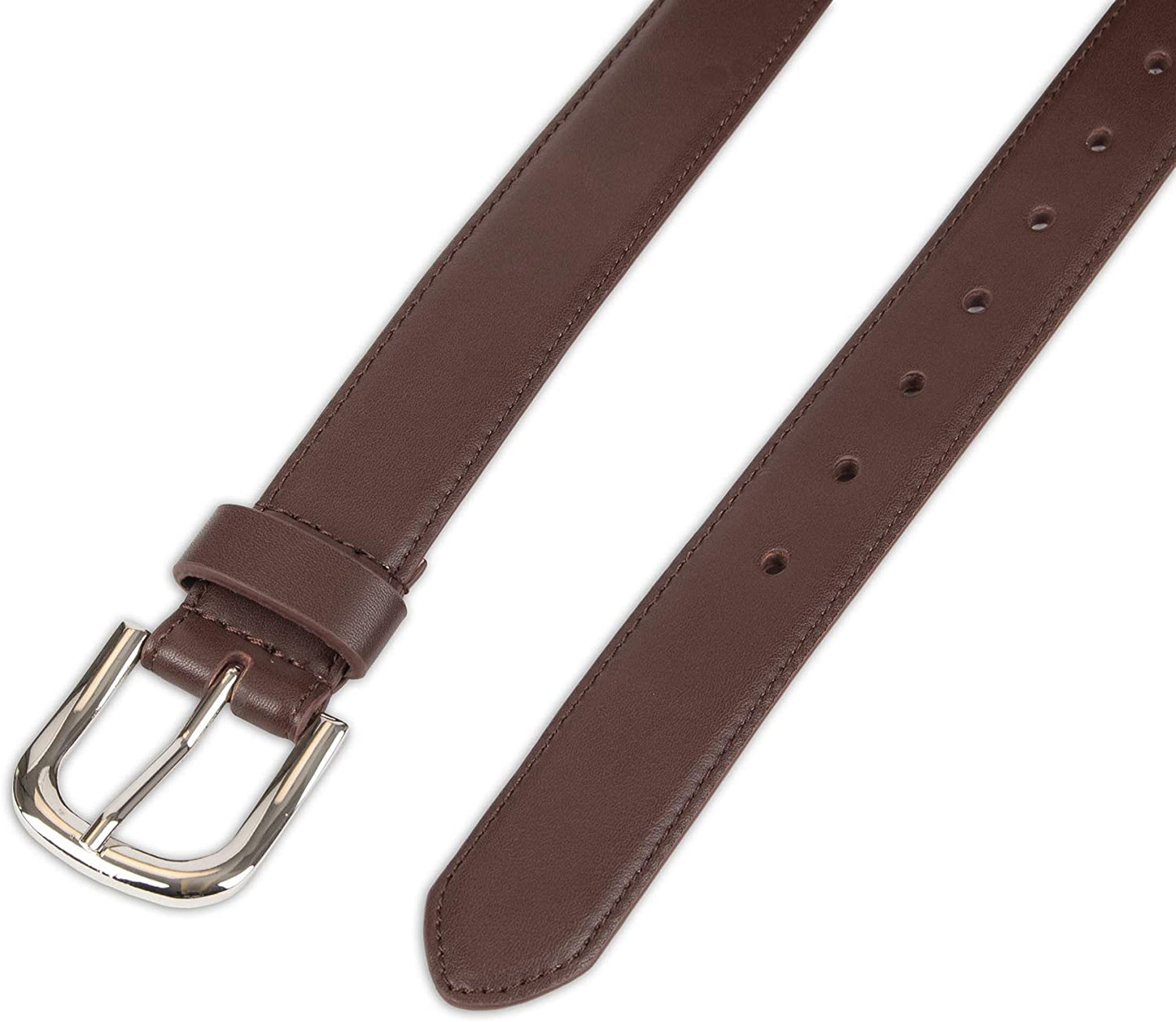 Essentials Women'S Casual Skinny Jean Belt with Single Prong Buckle Apparel & Accessories > Clothing Accessories > Belts KYLIE MAX   