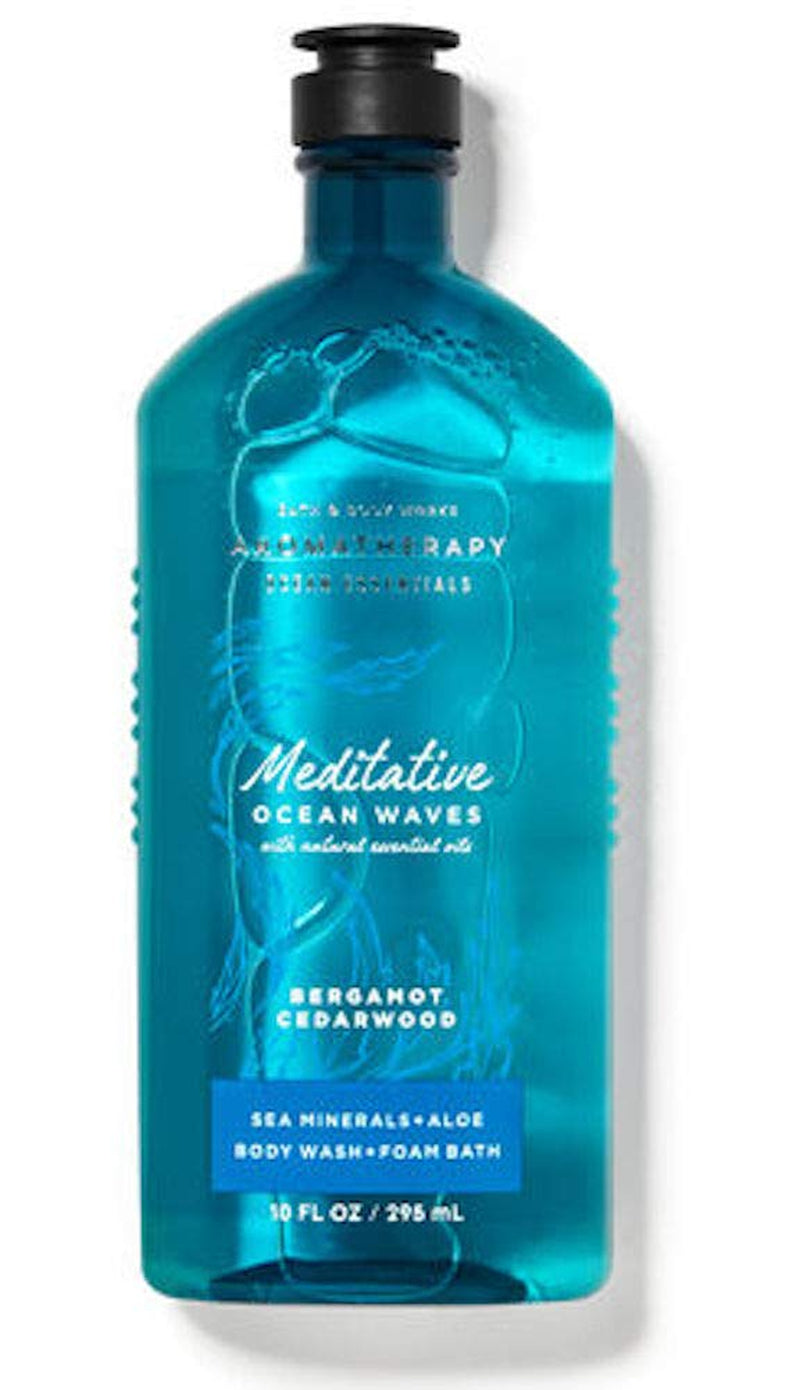 Bath and Body Works Body Care Aromatherapy - Body Wash + Foam Bath - 10 Fl Oz - Many Scents! (SLEEP - Rose + Lavender) Health & Beauty > Personal Care > Cosmetics > Bath & Body White Barn Candle Company Bath and Body Works 3 set (Meditative - Bergamot Cedarwood)  