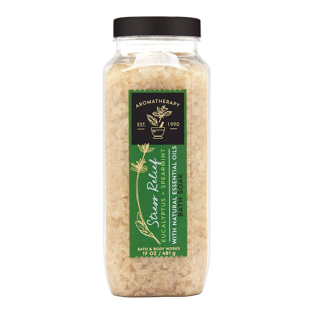 Bath & Body Works Bath & Body Works Aromatherapy Stress Relief Eucalyptus Spearmint 17.0 Oz Bath Soak, 17.0 Oz Health & Beauty > Personal Care > Cosmetics > Bath & Body Bath & Body Works   