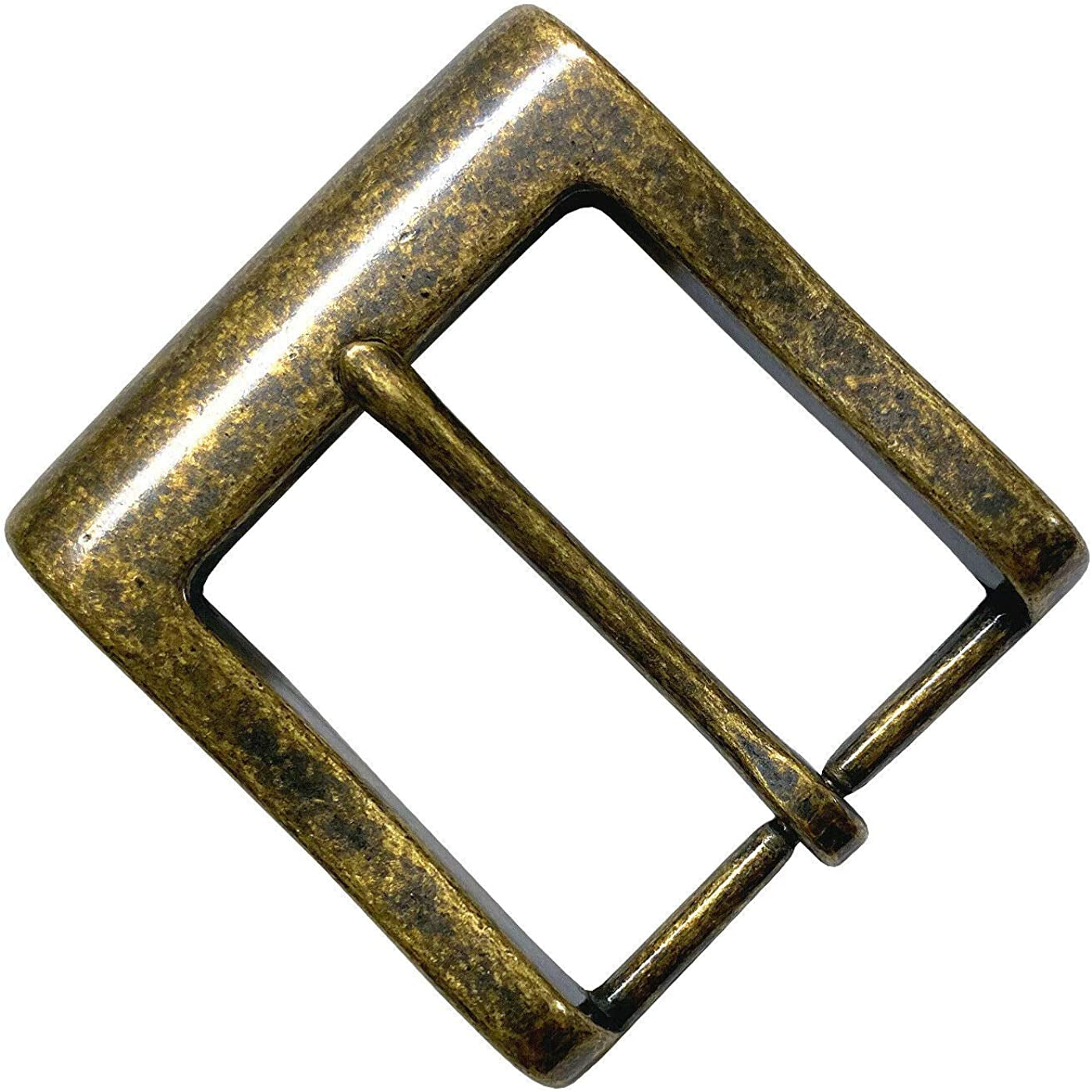 Replacement Belt Buckle Fits 1-1/2"(38Mm) Wide Belt Strap - Multi-Style Options Apparel & Accessories > Clothing Accessories > Belt Buckles Belts.com 08 / Cx-03_antique Brass  
