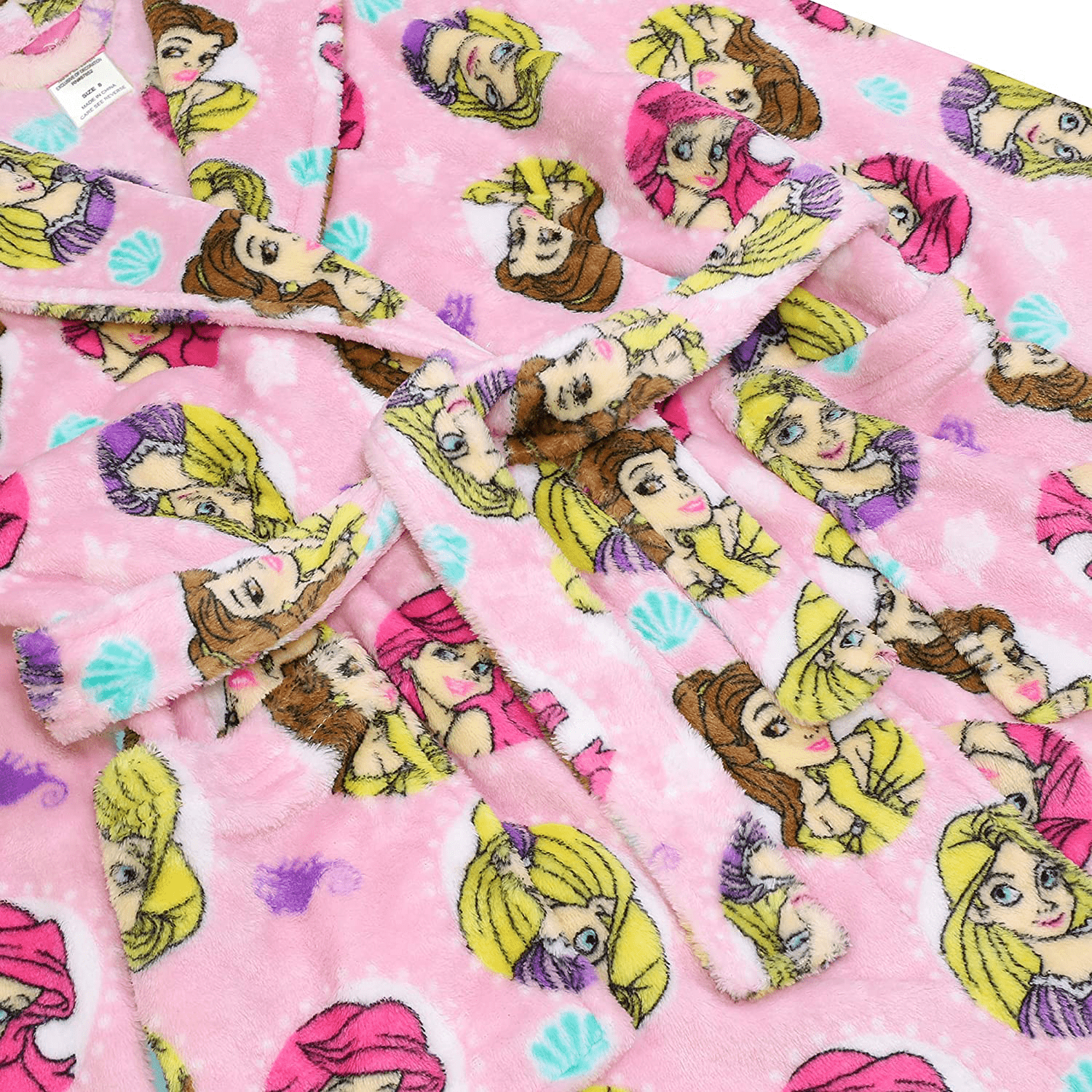 Disney Girls Princess Robe Apparel & Accessories > Clothing > Sleepwear & Loungewear > Robes Kylie Max   