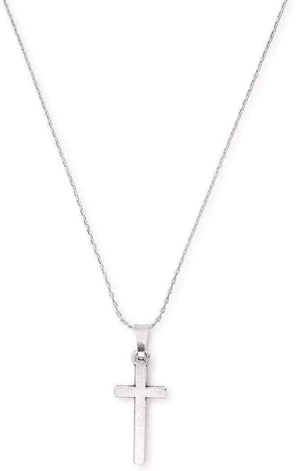 Divine Guides Women'S Cross Jewelry Set, Matching Necklace and Bangle, Rafaelian Finish Rafaelian Gold Finish / Necklace