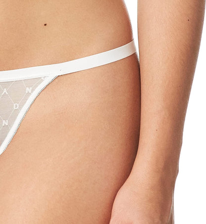 DKNY Women'S Monogram Mesh Thong