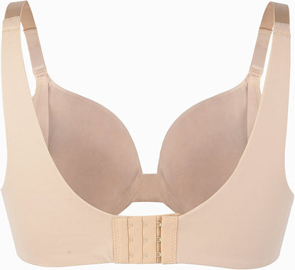 Dotvol Women'S Maternity Nursing Bras for Breastfeeding Clip Full Coverage Back Smoothing Underwire