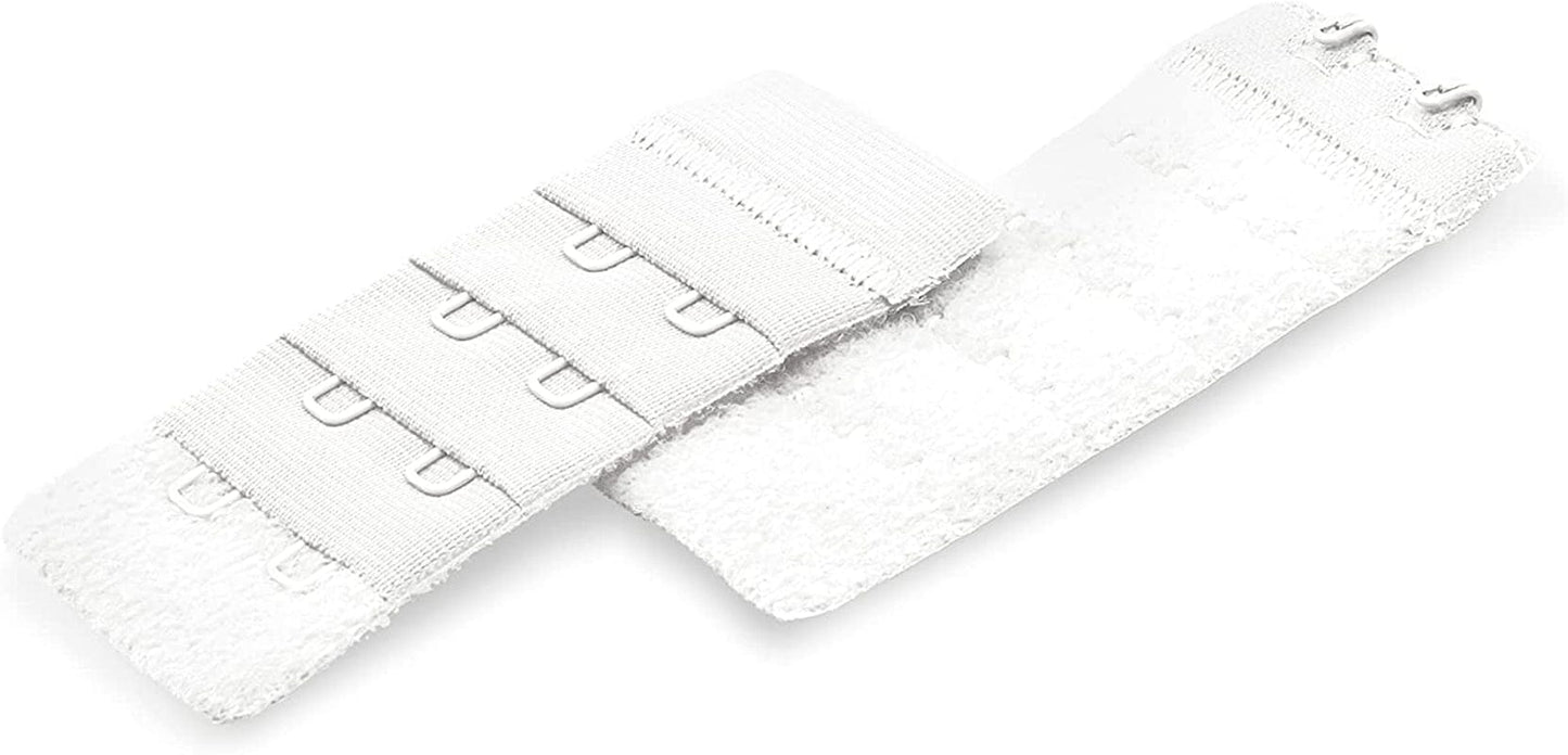 Dritz Back Bra Extenders, White, Beige, Black 3 Count