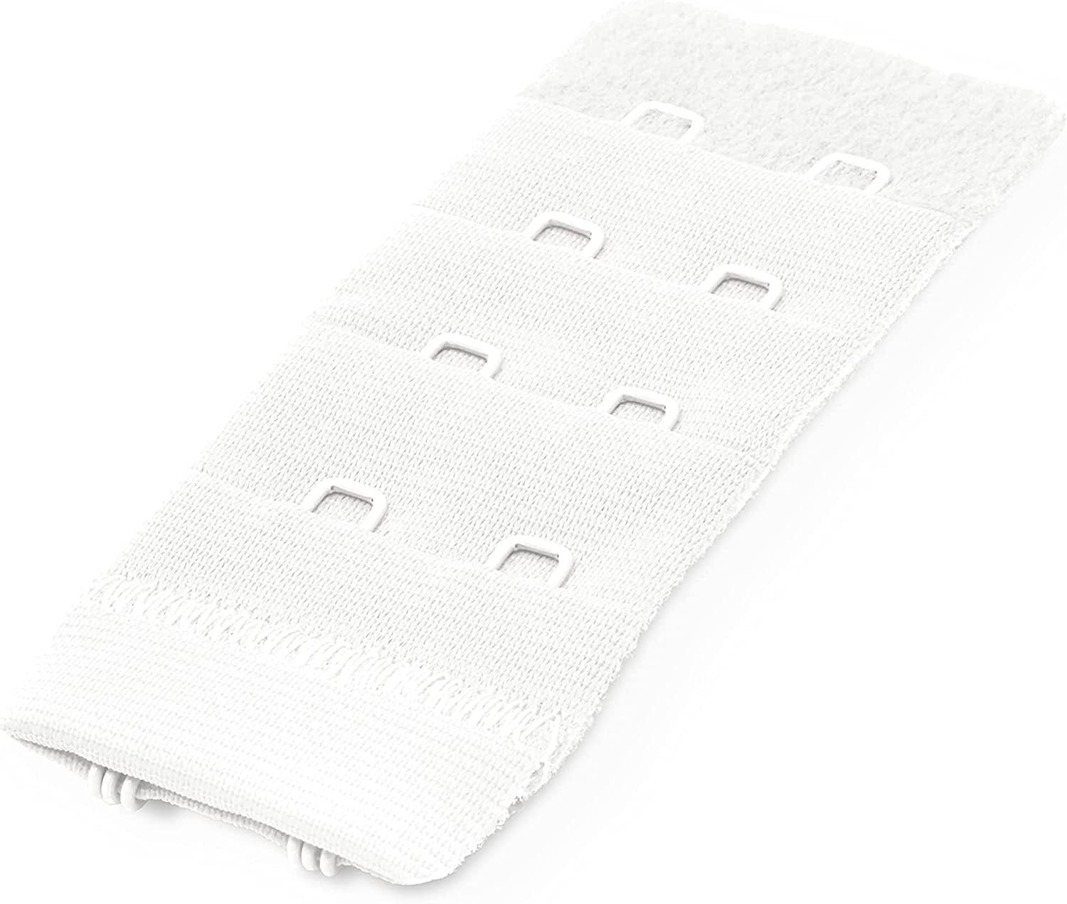 Dritz Back Bra Extenders, White, Beige, Black 3 Count