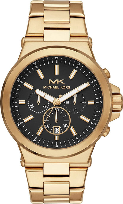 Dylan Stainless Steel Chronograph Watch Gold