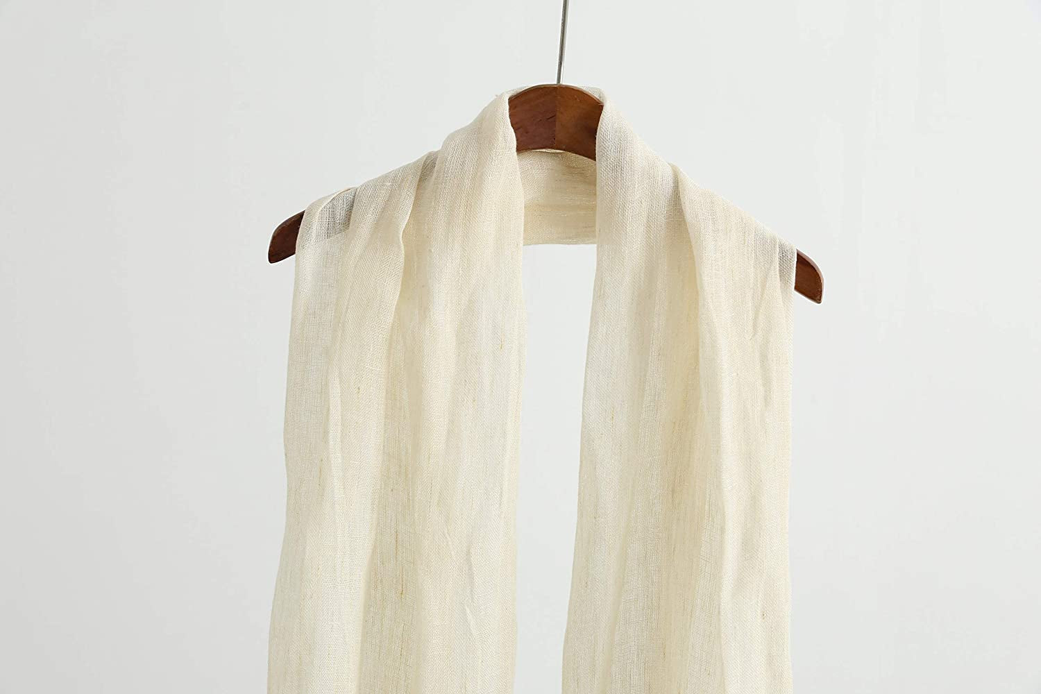 Jeelow Lightweight Summer Scarf Light Shawl Wrap Linen Feel Scarves for Men and Women Apparel & Accessories > Clothing Accessories > Scarves & Shawls Jeelow   