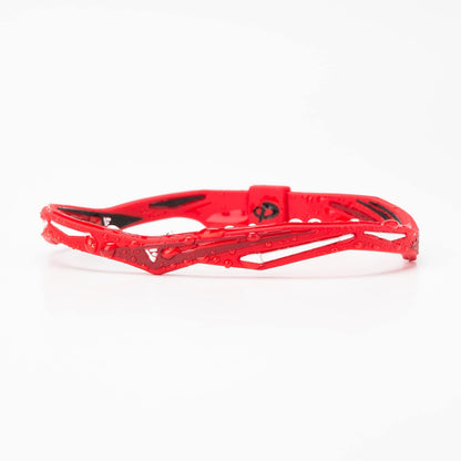 Phiten Metax Anklet Extreme Twist Apparel & Accessories > Jewelry > Anklets Phiten Red 8.25" 