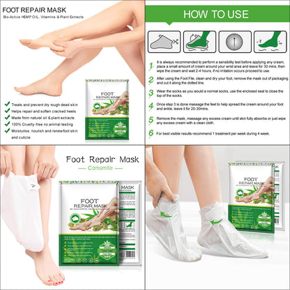 Turritopsisd Foot File with Foot Mask, Colossal Pedicure Rasp Professional Stainless Steel Feet File to Remove Hard Skin and Callus Dead Skin, Used on Both Dry and Wet Foot Care(Black) Health & Beauty > Personal Care > Foot Care TurritopsisD   
