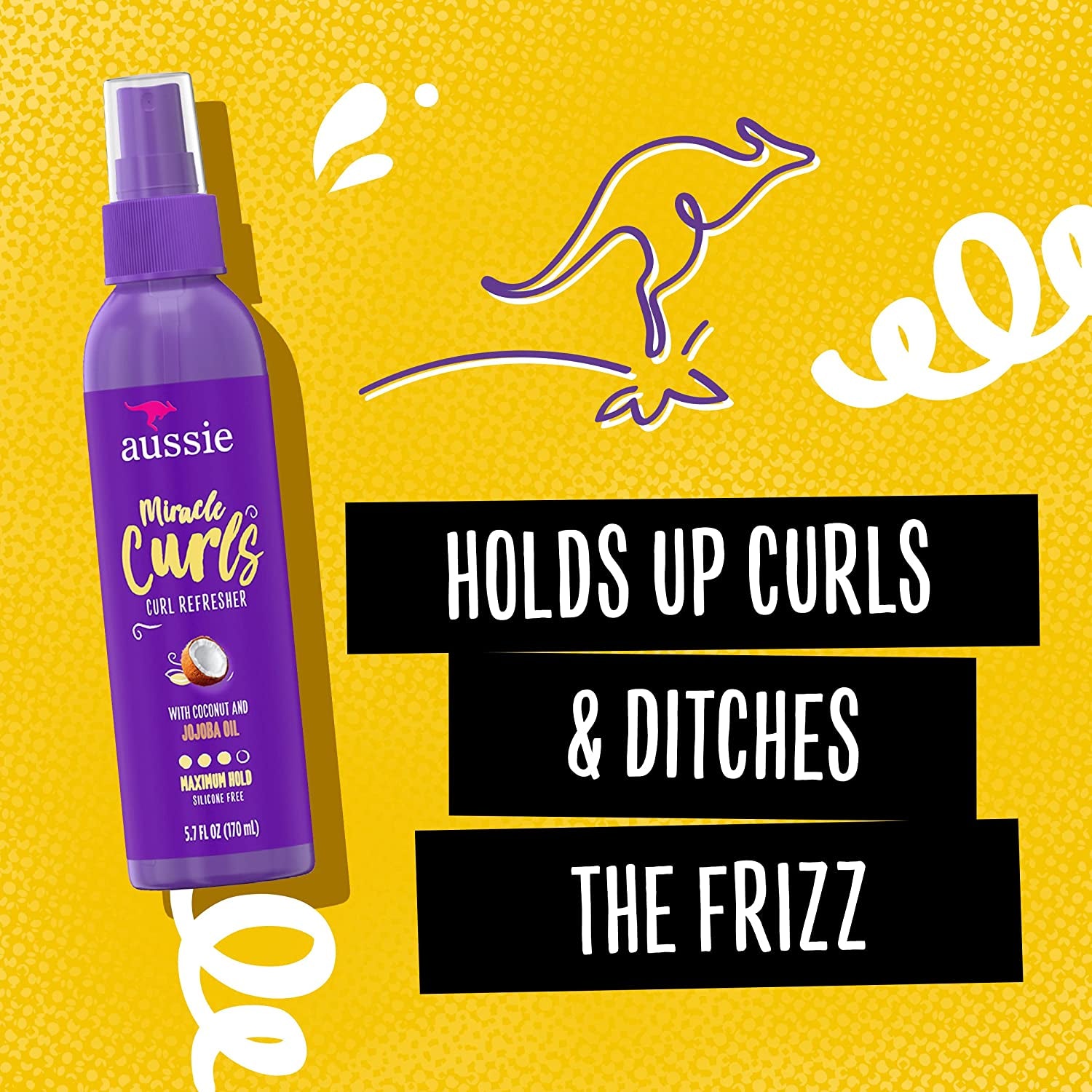Aussie Miracle Curls Collection: Shampoo, Conditioner, Deep Conditioner, Spray Gel, Detangling Milk, and Oil Hair Treatment (6 Piece Set) Health & Beauty > Personal Care > Hair Care Aussie   