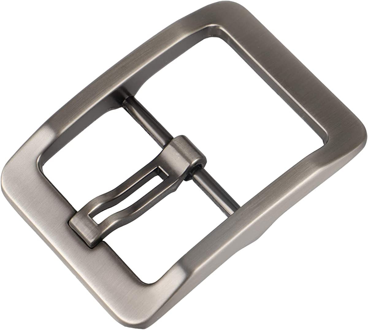Mcfanbe 1.5 Inches (38-40 Mm) Belt Buckle Single Prong Square Replacement Buckle for Men Women Belt Apparel & Accessories > Clothing Accessories > Belt Buckles McFanBe Grey05  