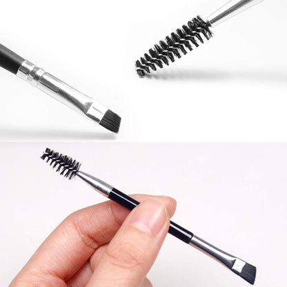 Greenlife 3Pcs Professional Eyelash Comb Lash Brush Duo Eyelash Brush Curlers Double-Ended Dual Eyebrow Brush Mascara Spoolie Separator Angled Brow Brush Steel Makeup Grooming Tool Health & Beauty > Personal Care > Cosmetics > Cosmetic Tools > Makeup Tools GreenLife   