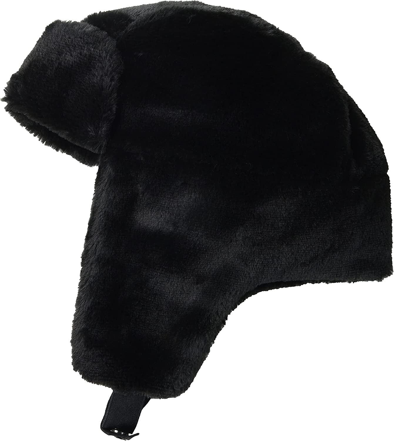 Essentials Women'S Faux Fur Trapper Hat Apparel & Accessories > Clothing Accessories > Hats KYLIE MAX Black One Size 