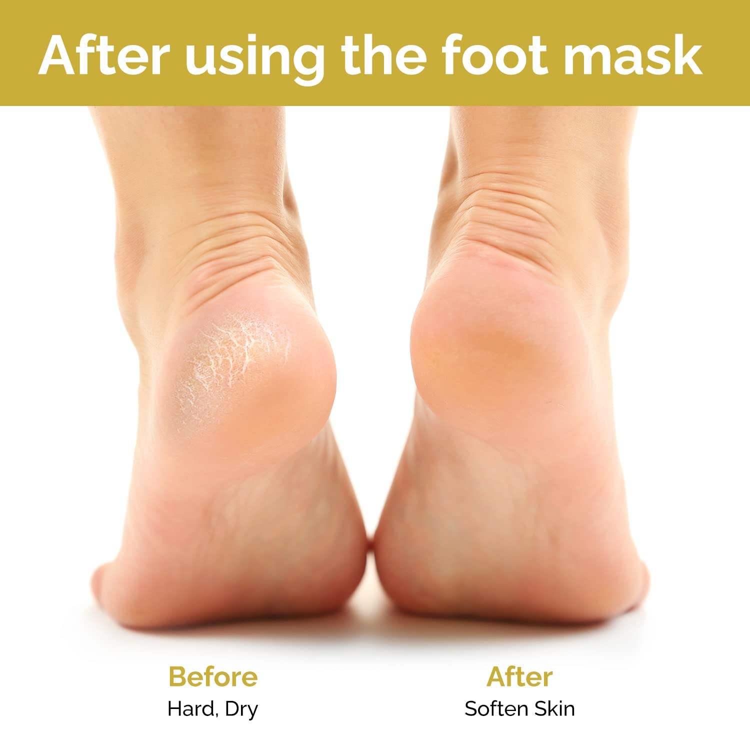 Foot Mask - 5 Pairs Lavender & Honey Foot Spa for Rough Dry Cracked Feet Reduce Dead Skin, Moisturizing Socks for Baby Foot, Relaxing Soft Feet Treatment for Women & Men, Foot Care Christmas Gifts Health & Beauty > Personal Care > Foot Care spa luxetique   