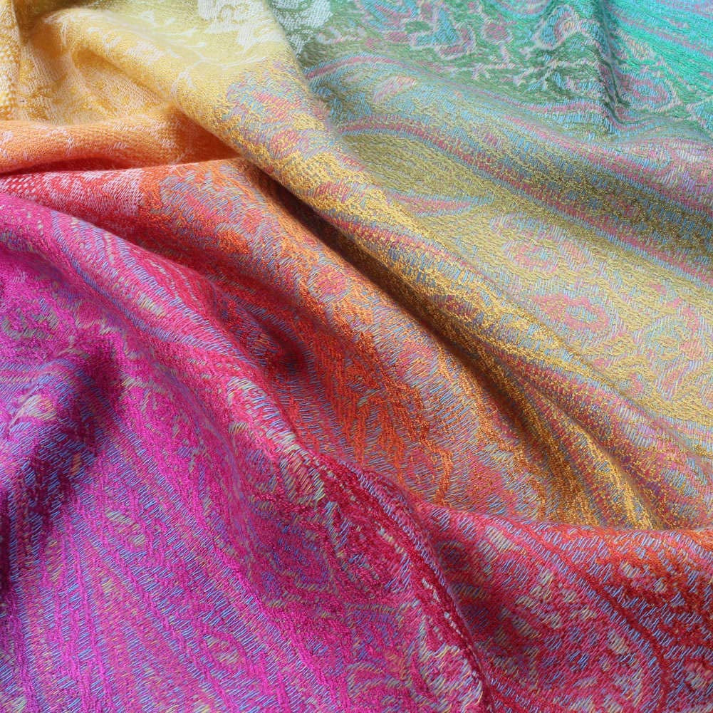 Soft Cashmere Feel Scarf for Women Elegant Large Winter Warm Scarves Shawl Wrap Gifts Monet Klimt Van Gogh'S Art Printed Apparel & Accessories > Clothing Accessories > Scarves & Shawls VIUJUH   