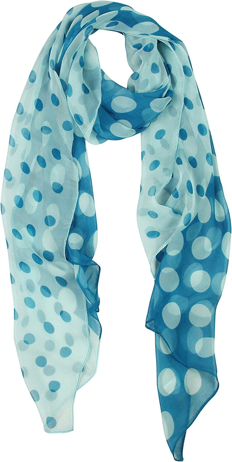 Long Chiffon Fashion Scarf - Pantonight Lightweight Chiffon Sheer for Women Apparel & Accessories > Clothing Accessories > Scarves & Shawls PANTONIGHT No.724  